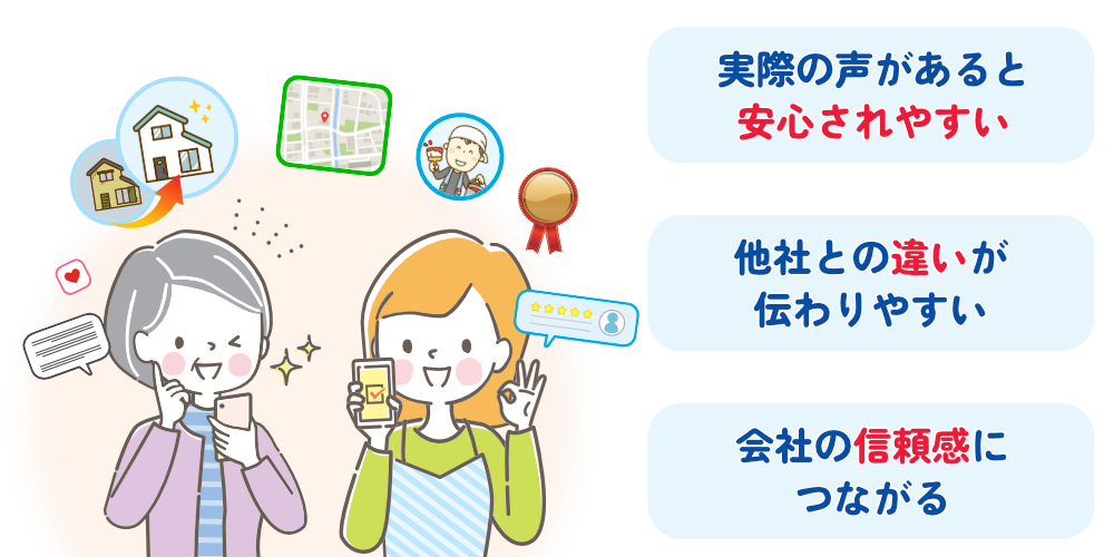 お客さんは業者選びに一苦労