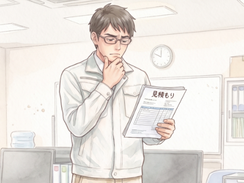 相見積もりで勝てない