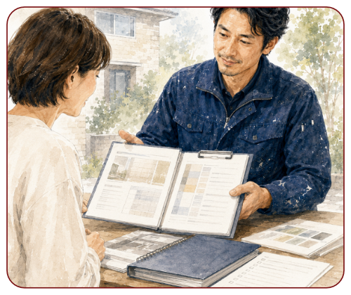 形にしなければ、信用にならない